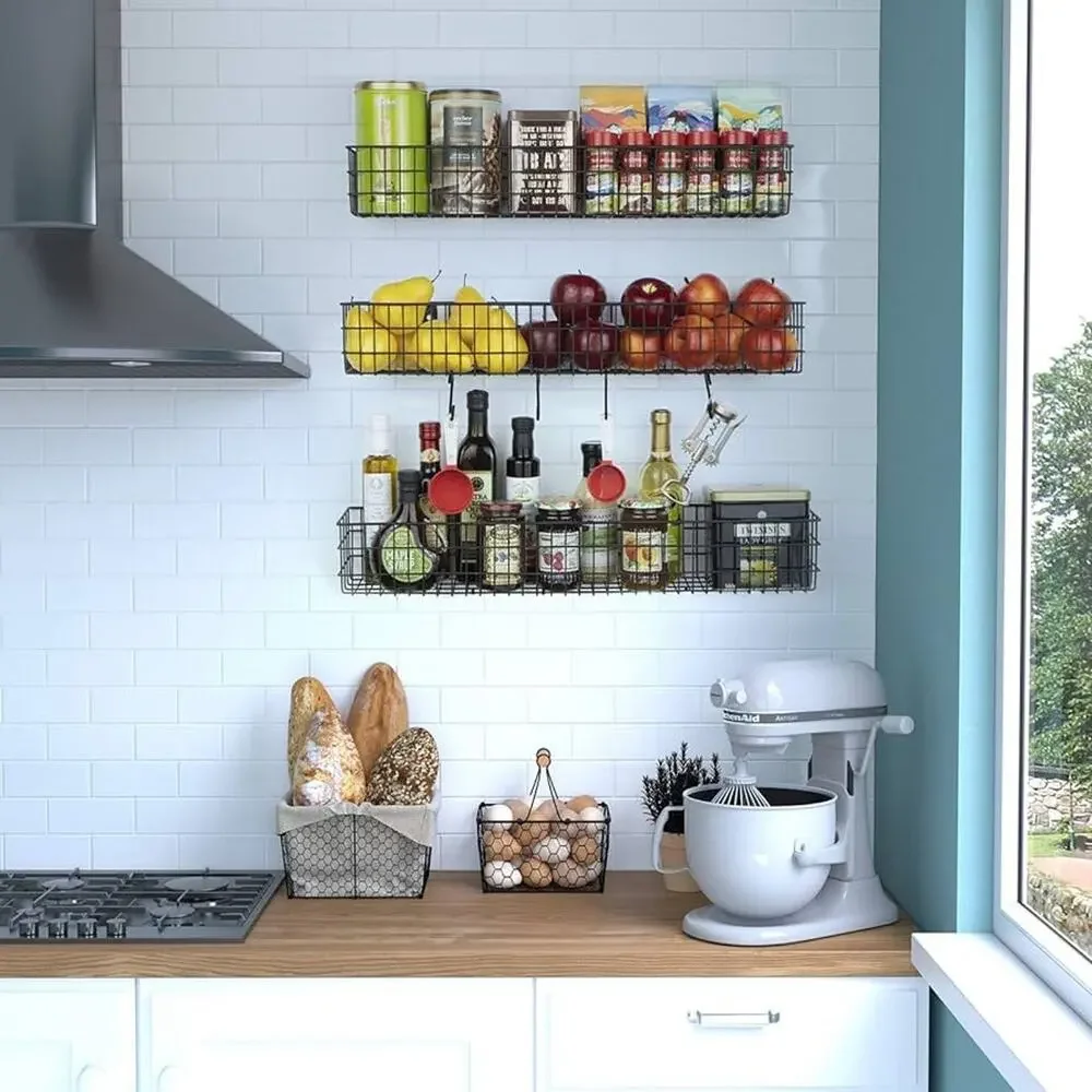 NIB Kitchen Organization and Storage, Multisize Metal Shelves